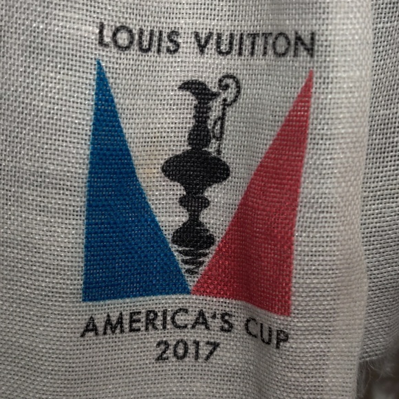 Louis Vuitton Americas Cup stole scarf - Picture 3 of 5